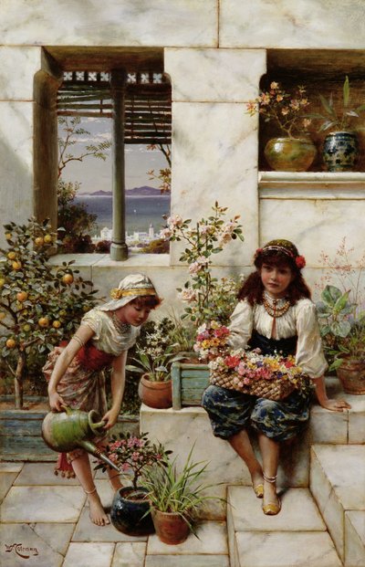 Flower Girls by William Stephen Coleman